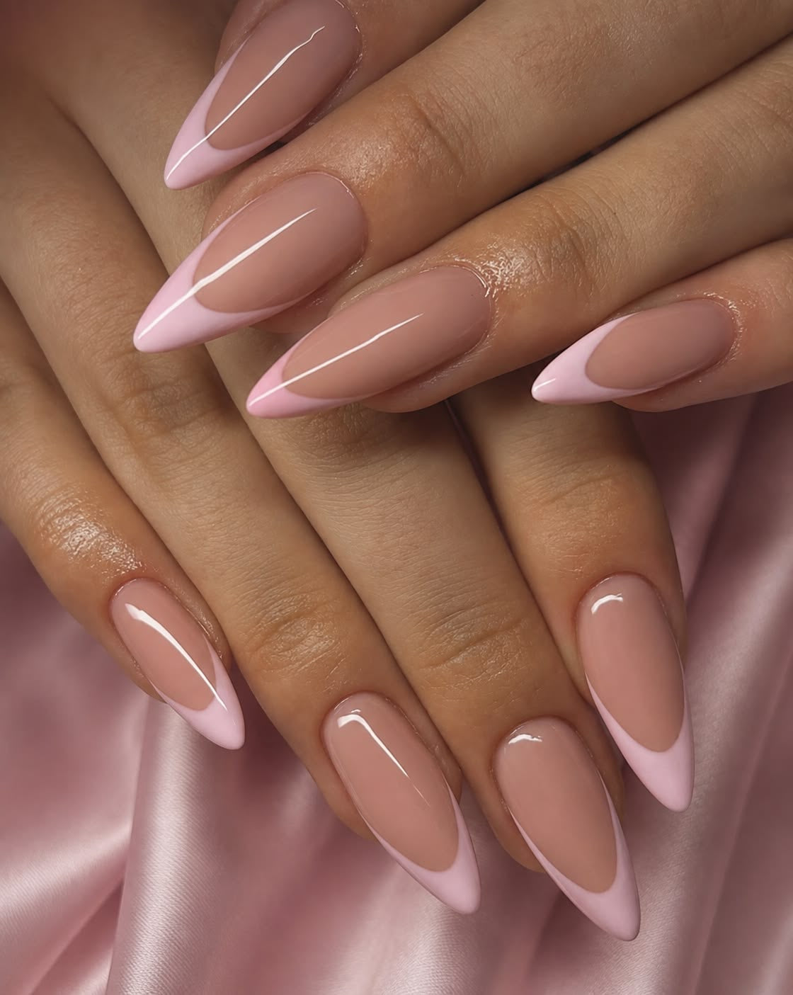 PINK BLOOM ALMOND - MEDIUM